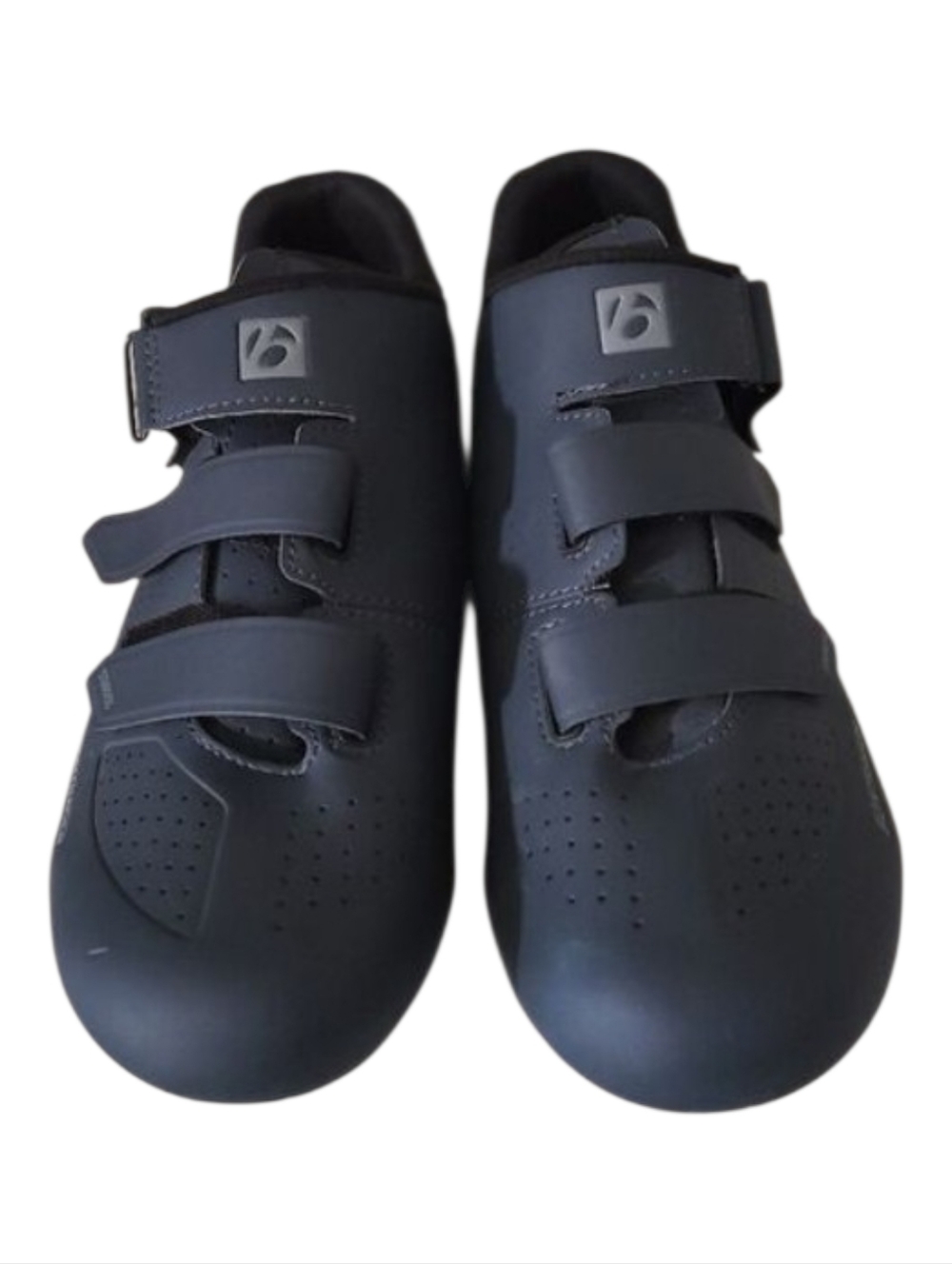 bontrager starvos road cycling shoes mens spd cleats pacific blue size 14